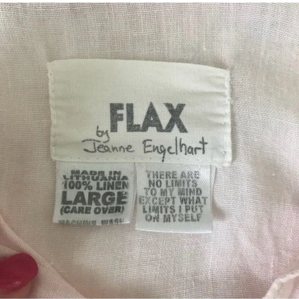 Flax Pink Tunic Top with Relaxed - Picture 4 of 5